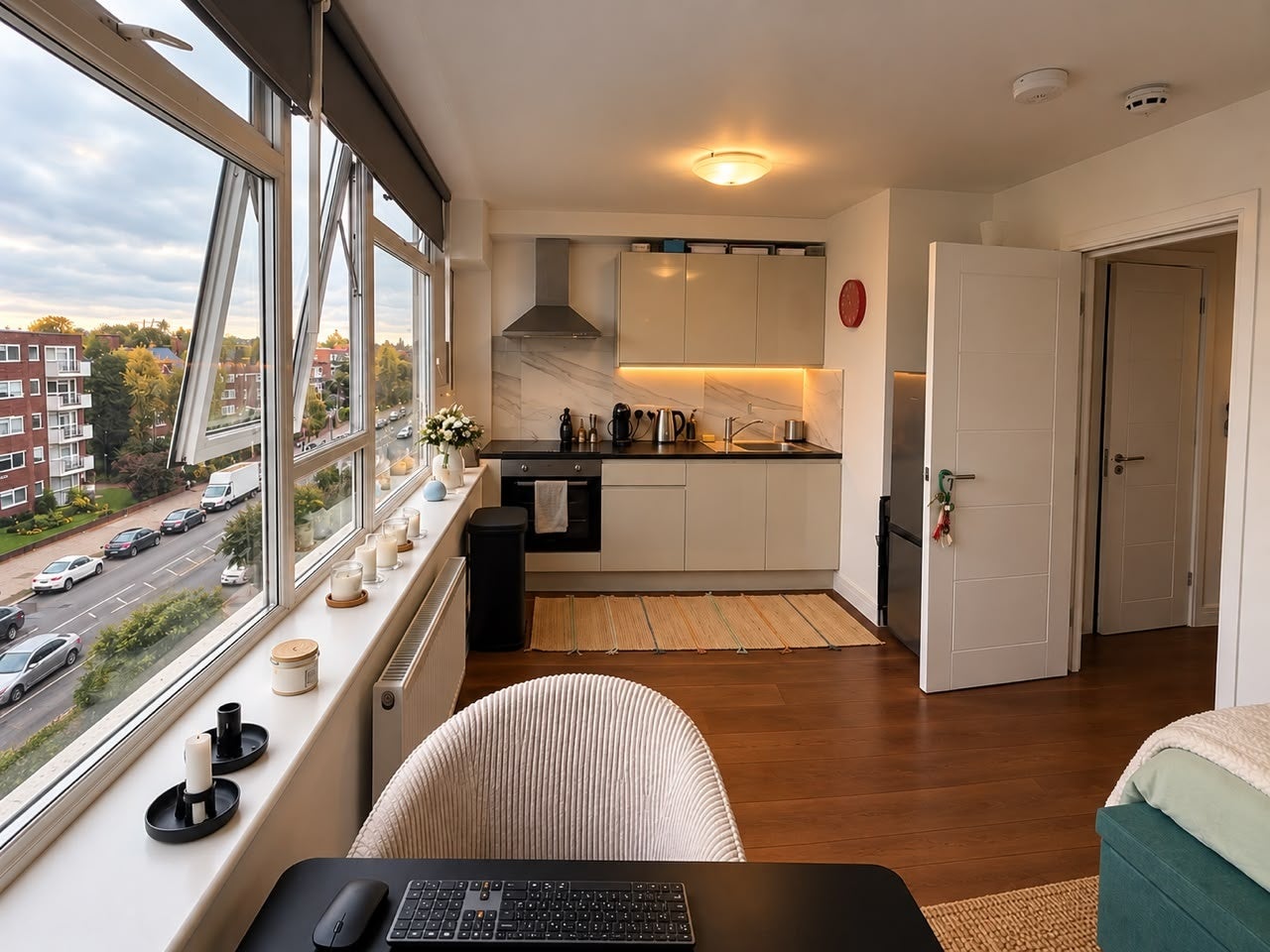 Flat Ballards Lane in Greater London