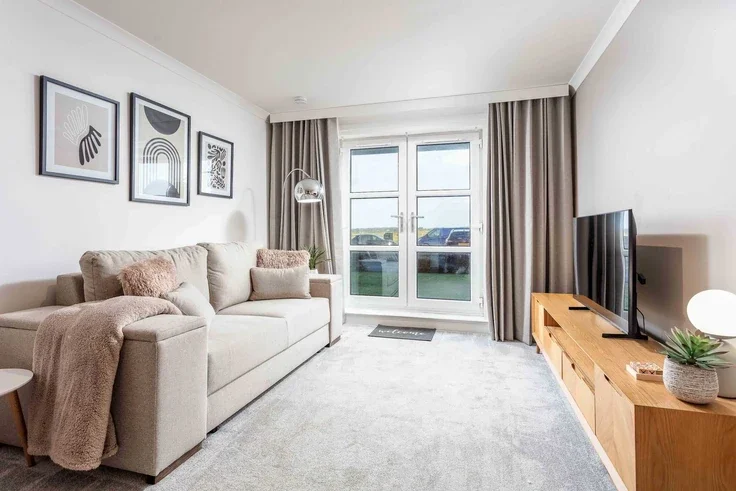 Flat Links Road in Prestwick