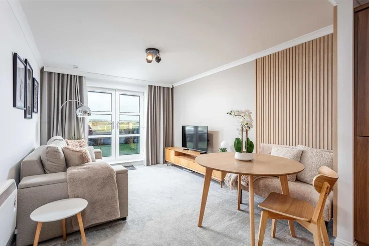 Flat Links Road in Prestwick