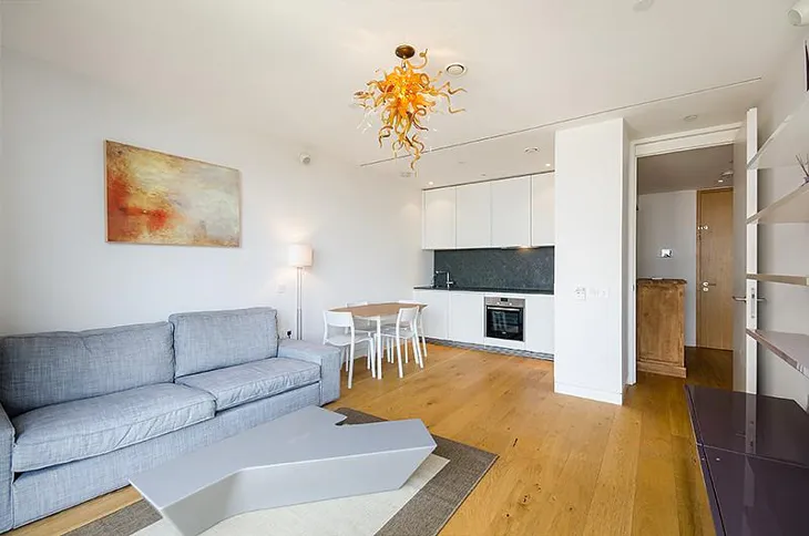 Flat Holland Street in Greater London