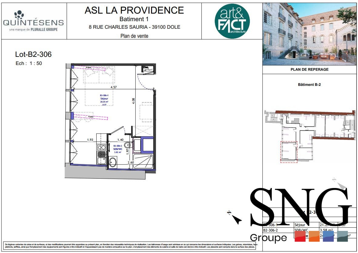 Appartement Rue Charles Sauria à Dole