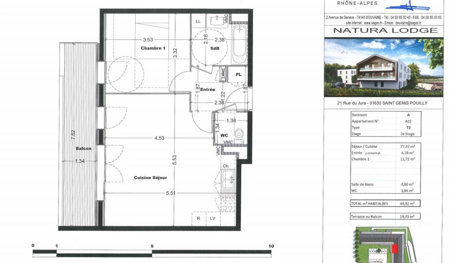 Flat Rue du Commandant Blaison in Saint-Genis-Pouilly