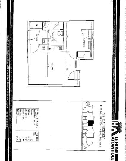 Appartement Rue Chaptal à Nantes