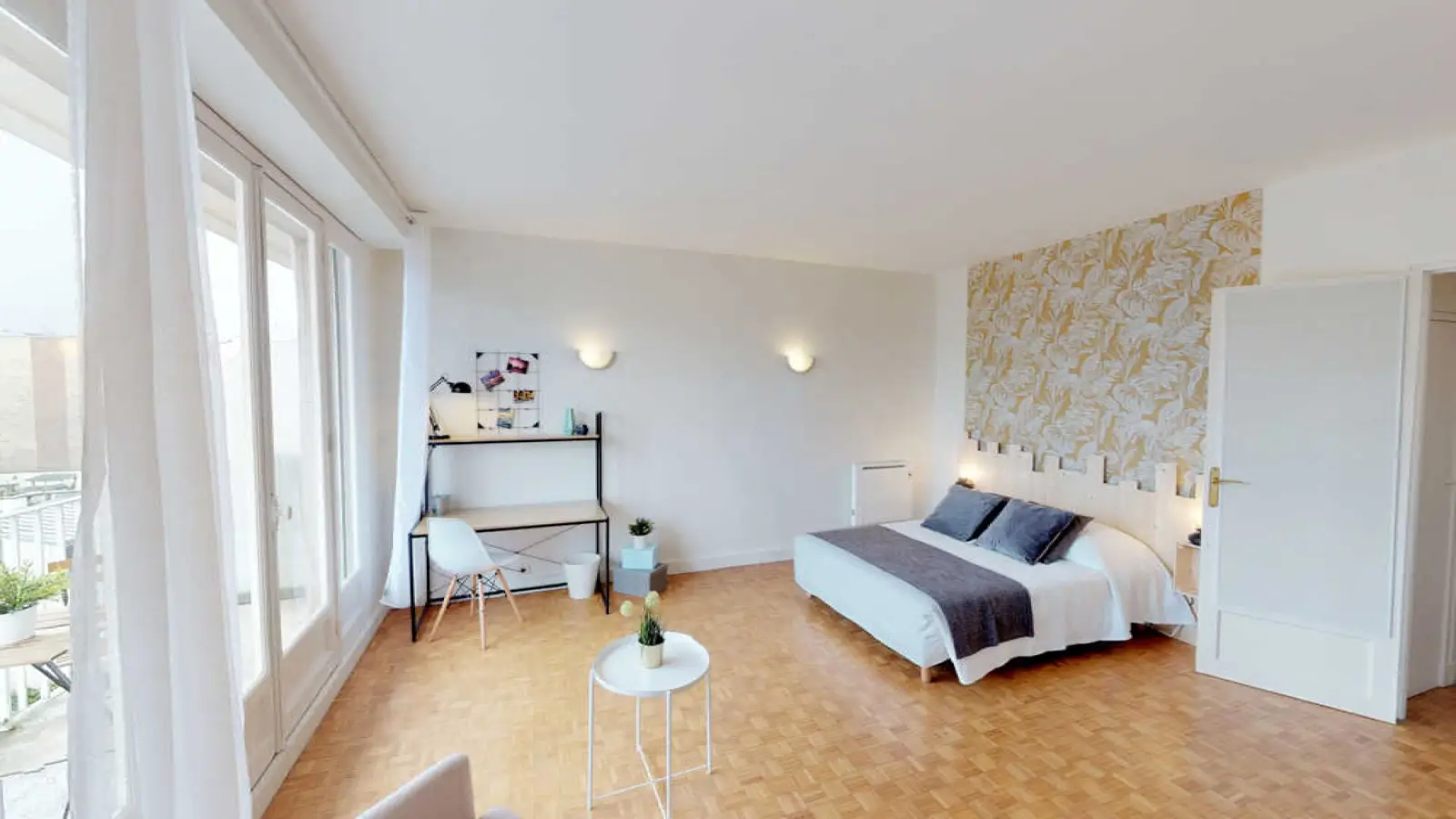 Chambre Rue Claude Lorrain à Paris