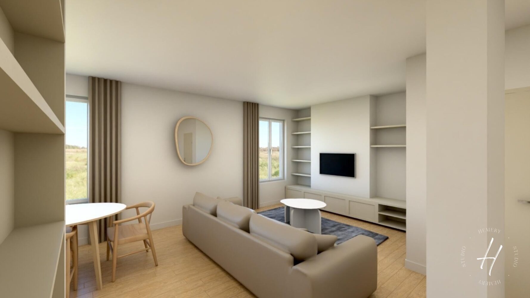 Flat Avenue Raspail in Gentilly