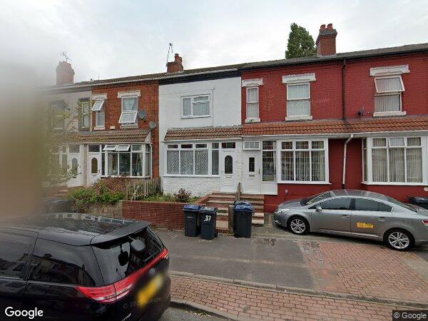 House Hugh Road in Birmingham