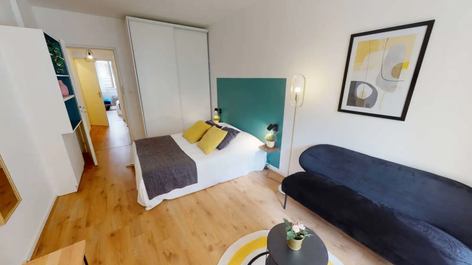 Chambre Rue Boileau à Lyon