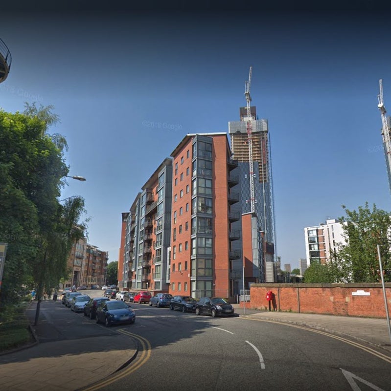 Flat City Road East in Manchester
