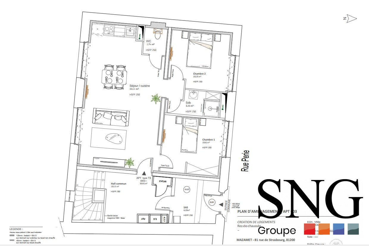 Flat Rue de Strasbourg in Mazamet