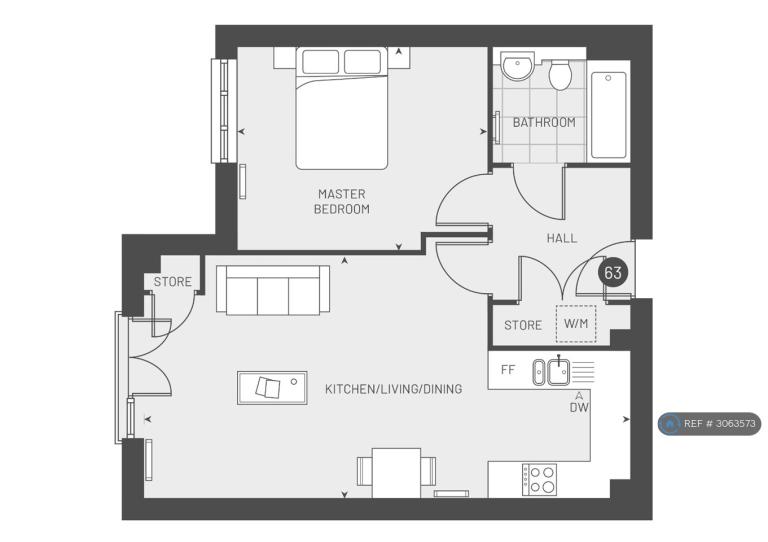 Flat Kestrel Close in Brentwood
