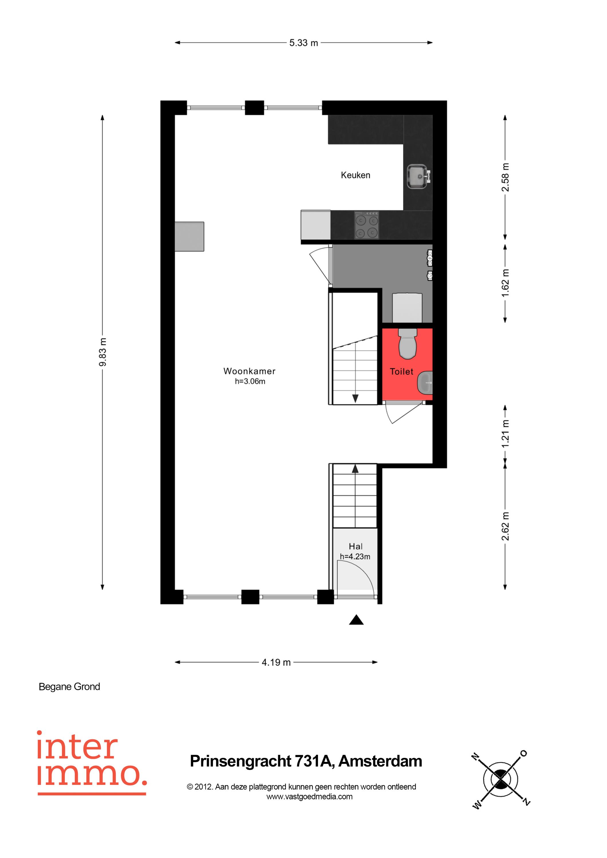 Appartement te huur: Prinsengracht, Amsterdam