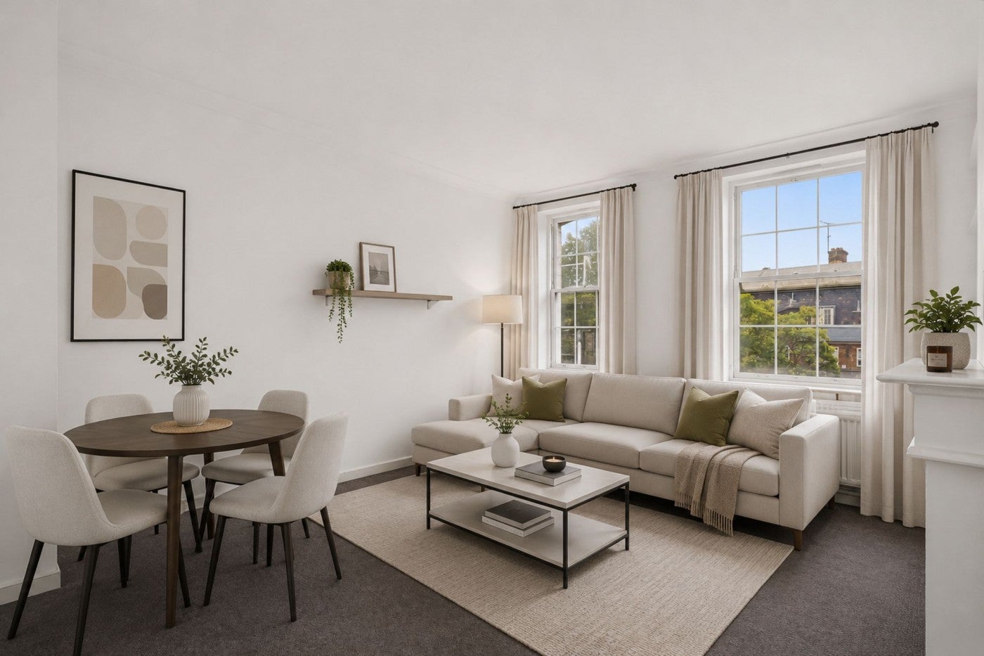 Flat Hazellville Road in Greater London