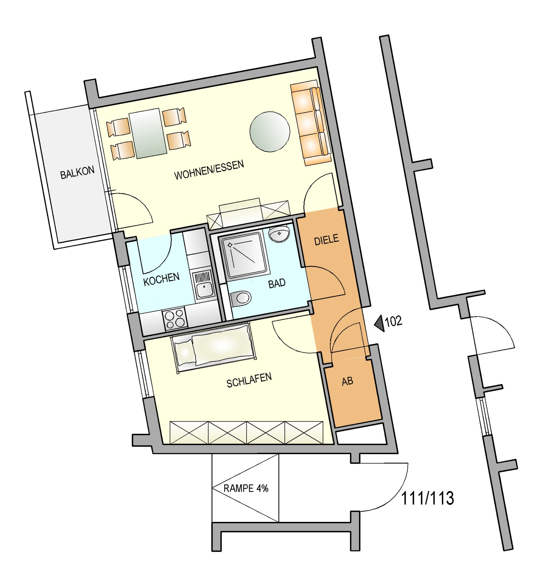 Wohnung Bismarckstraße in Remscheid