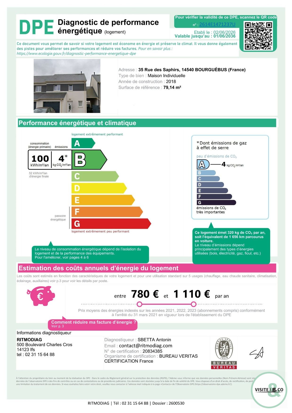 Maison Rue des Saphirs à Bourguébus