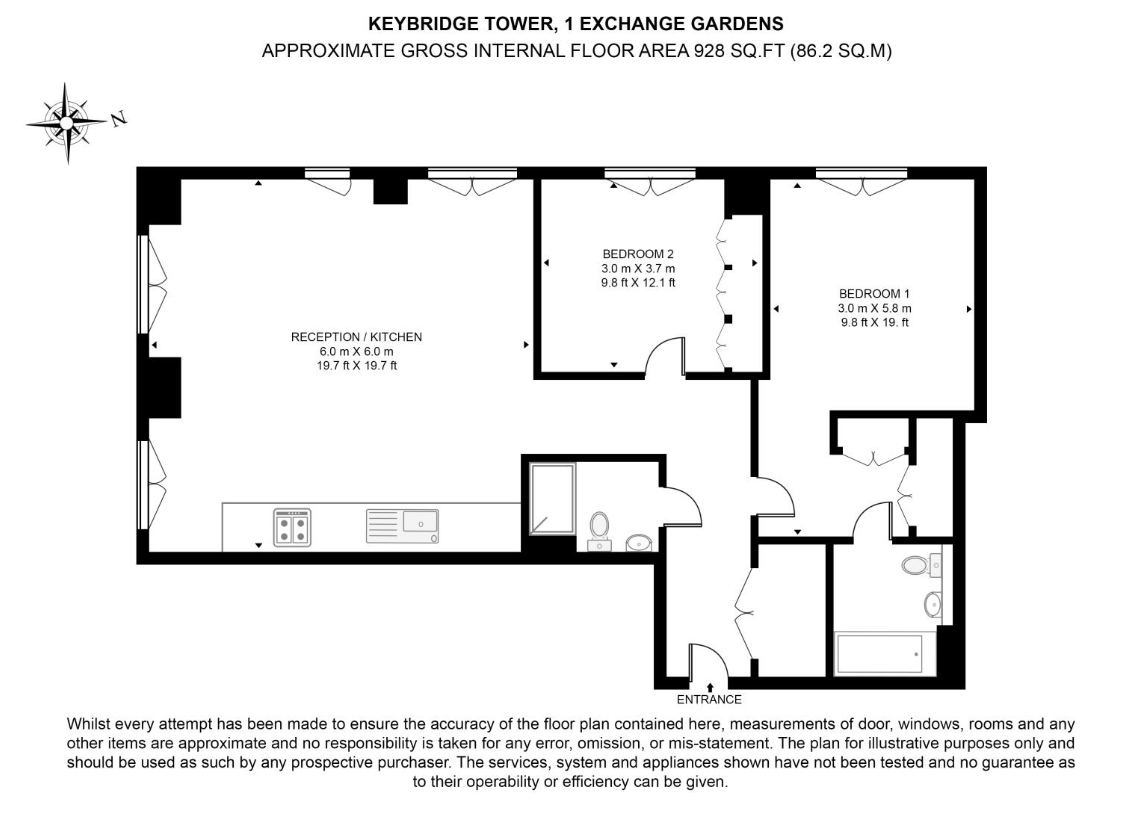 Flat Exchange Gardens in Greater London