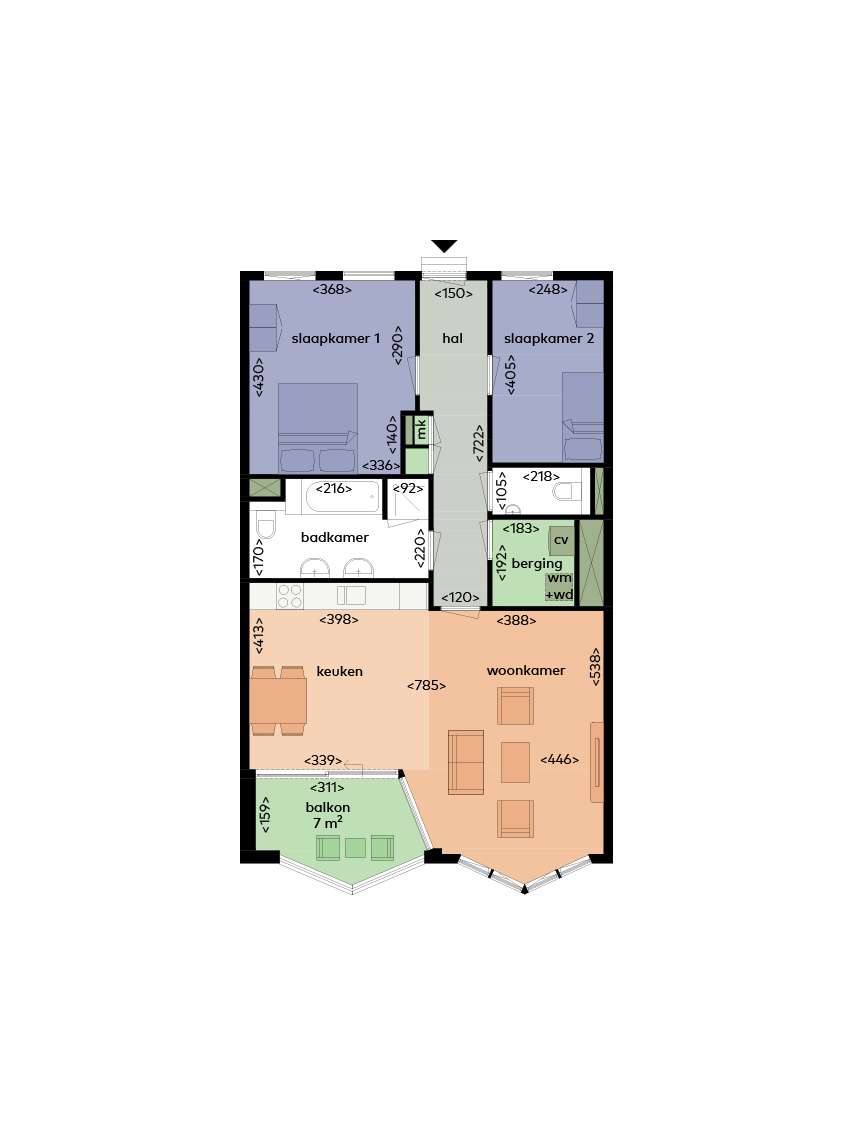 Appartement Parijsboulevard 123 in Utrecht