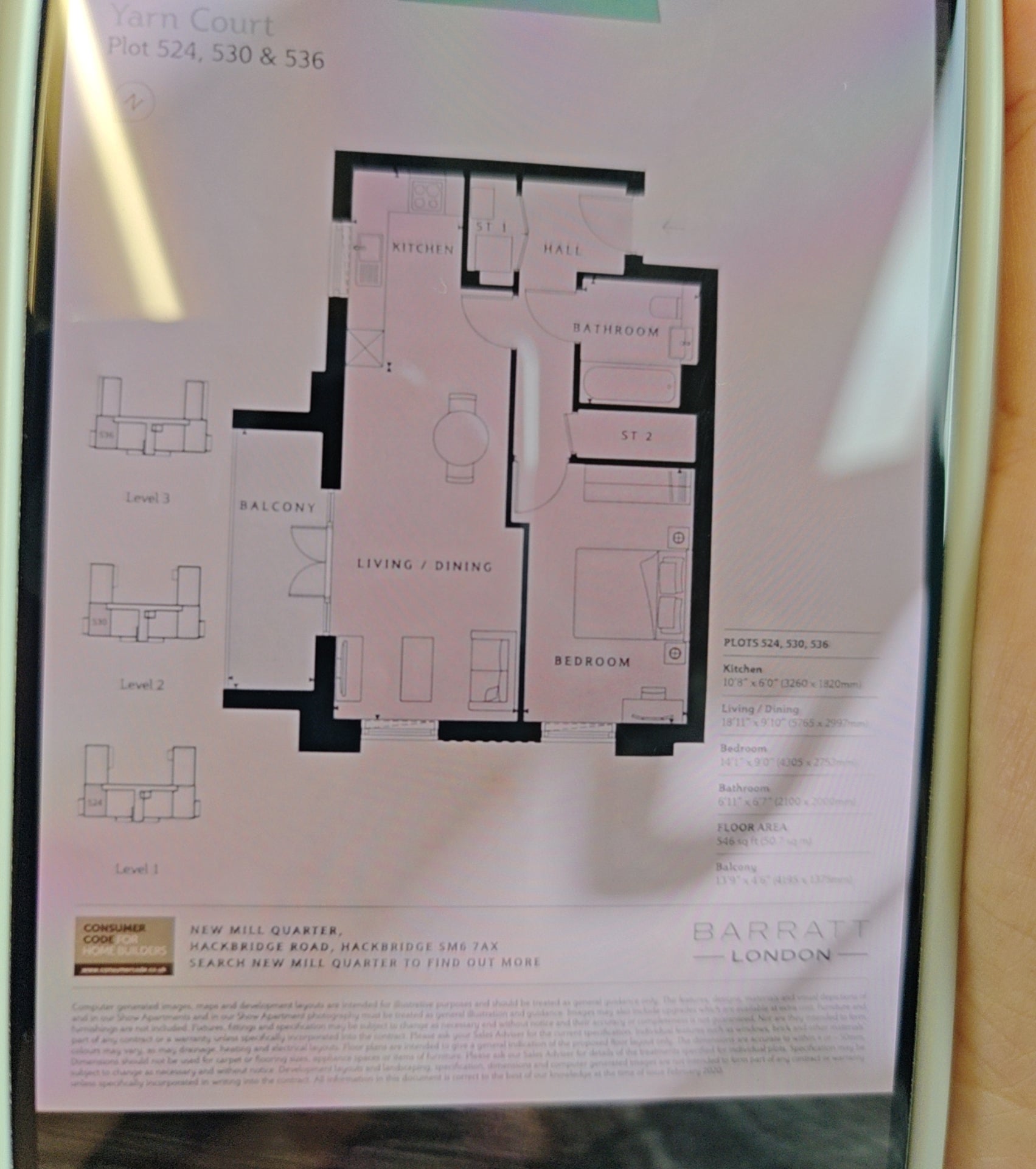 Flat Merino Close in Greater London