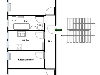 Wohnung Geranienstraße in Berlin