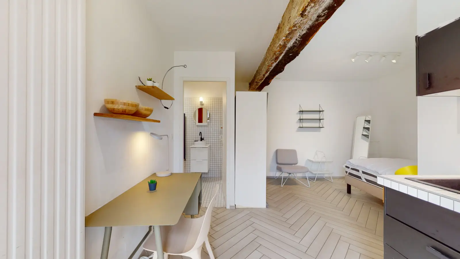 Chambre Rue Saint-Louis à Fontainebleau