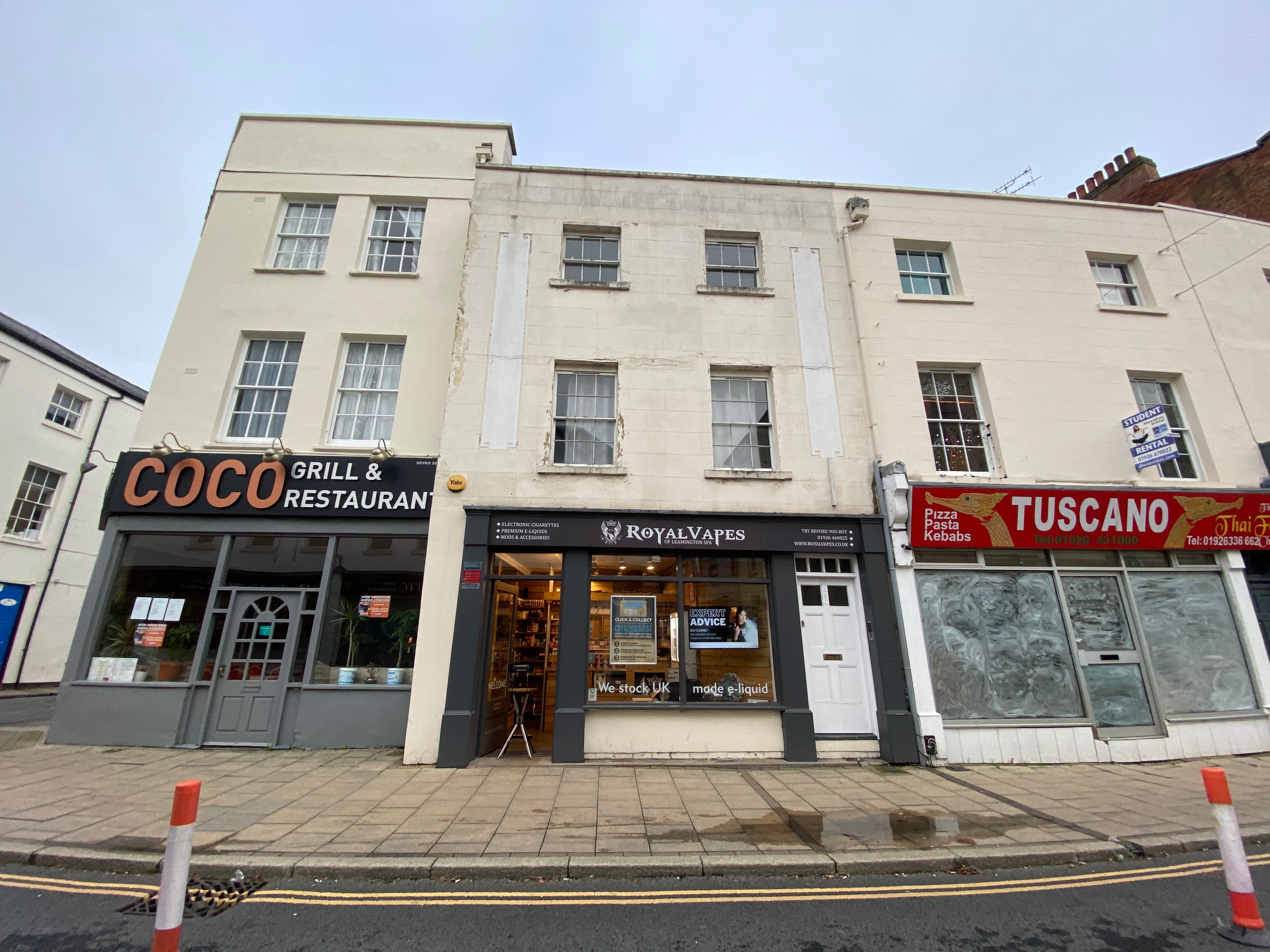 Flat Bath Street in Royal Leamington Spa