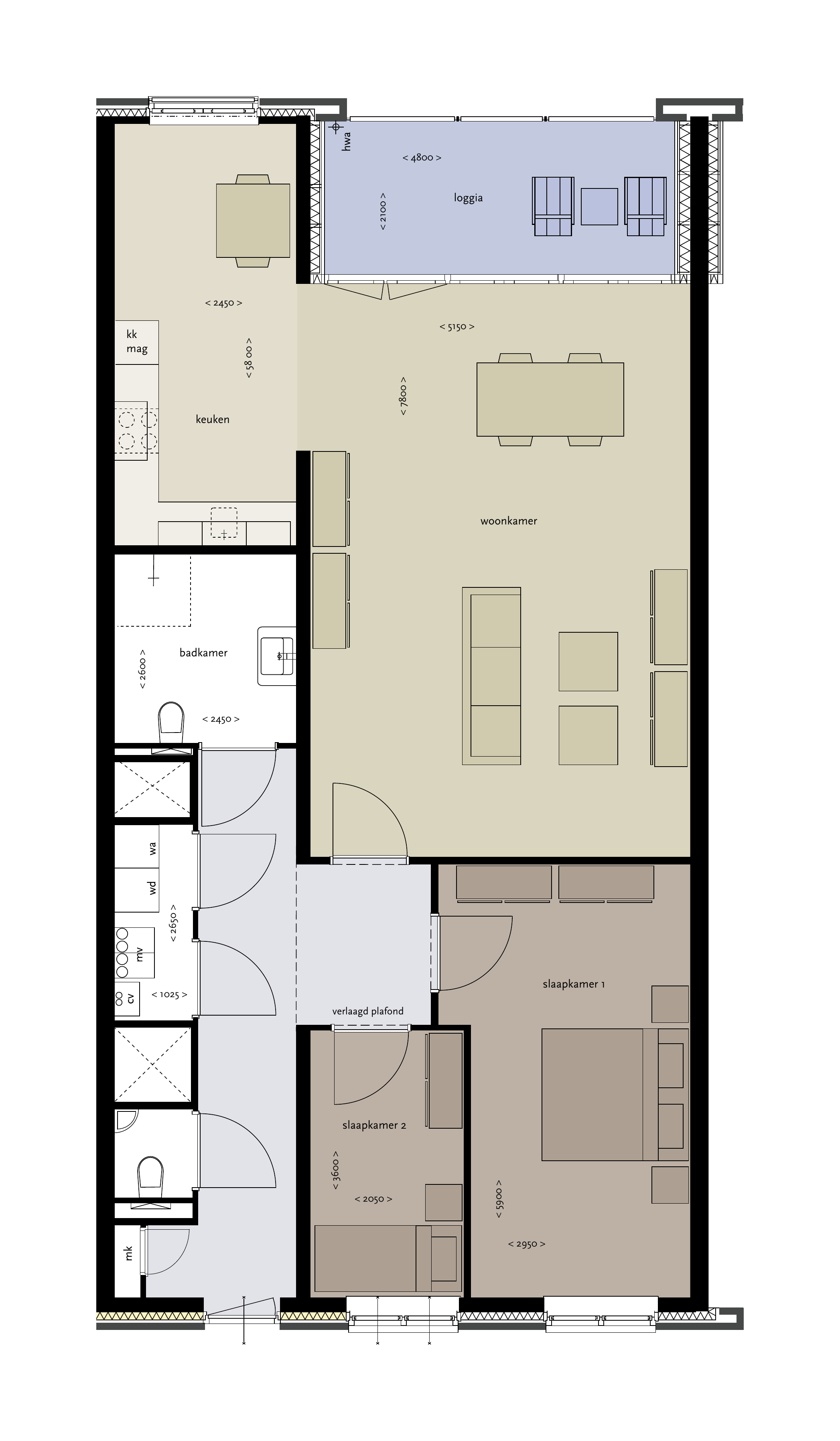 Flat Buxusplaats in Tilburg
