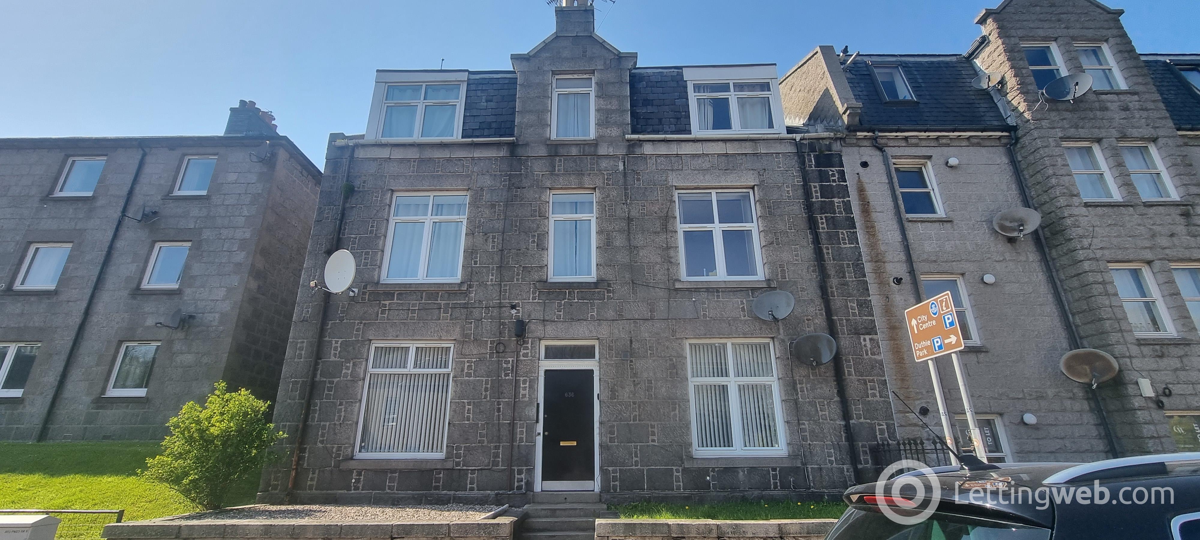 Flat Holburn Street in Aberdeen City