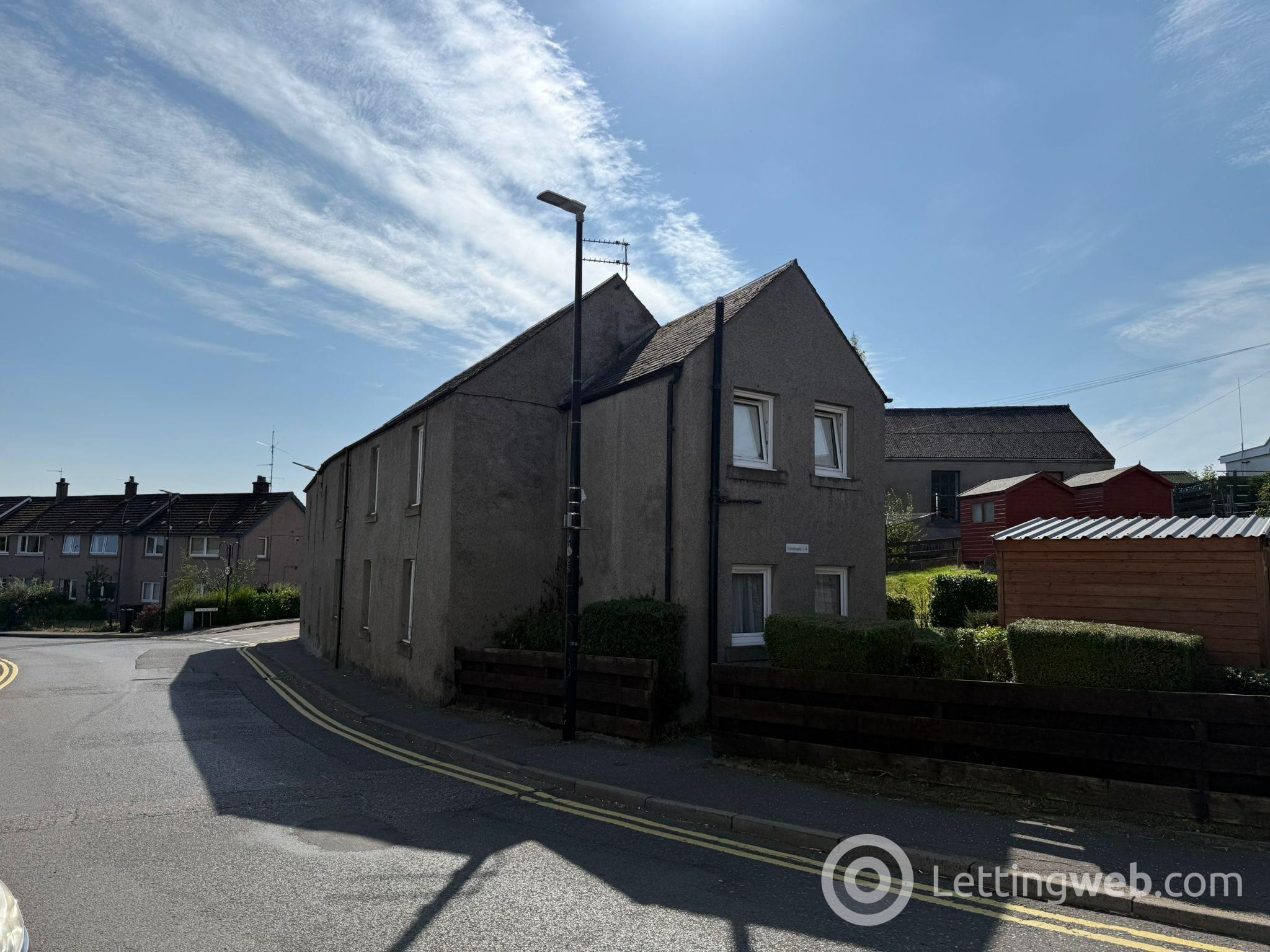 Flat High Street in Errol