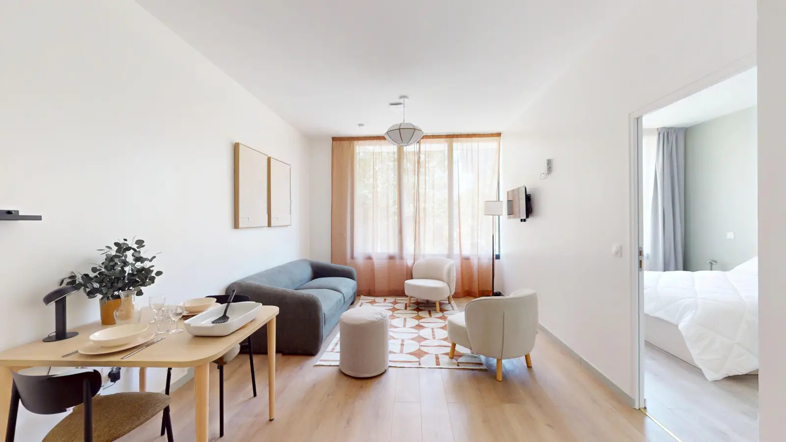 Chambre Rue Pierre Curie à Asnières-sur-Seine