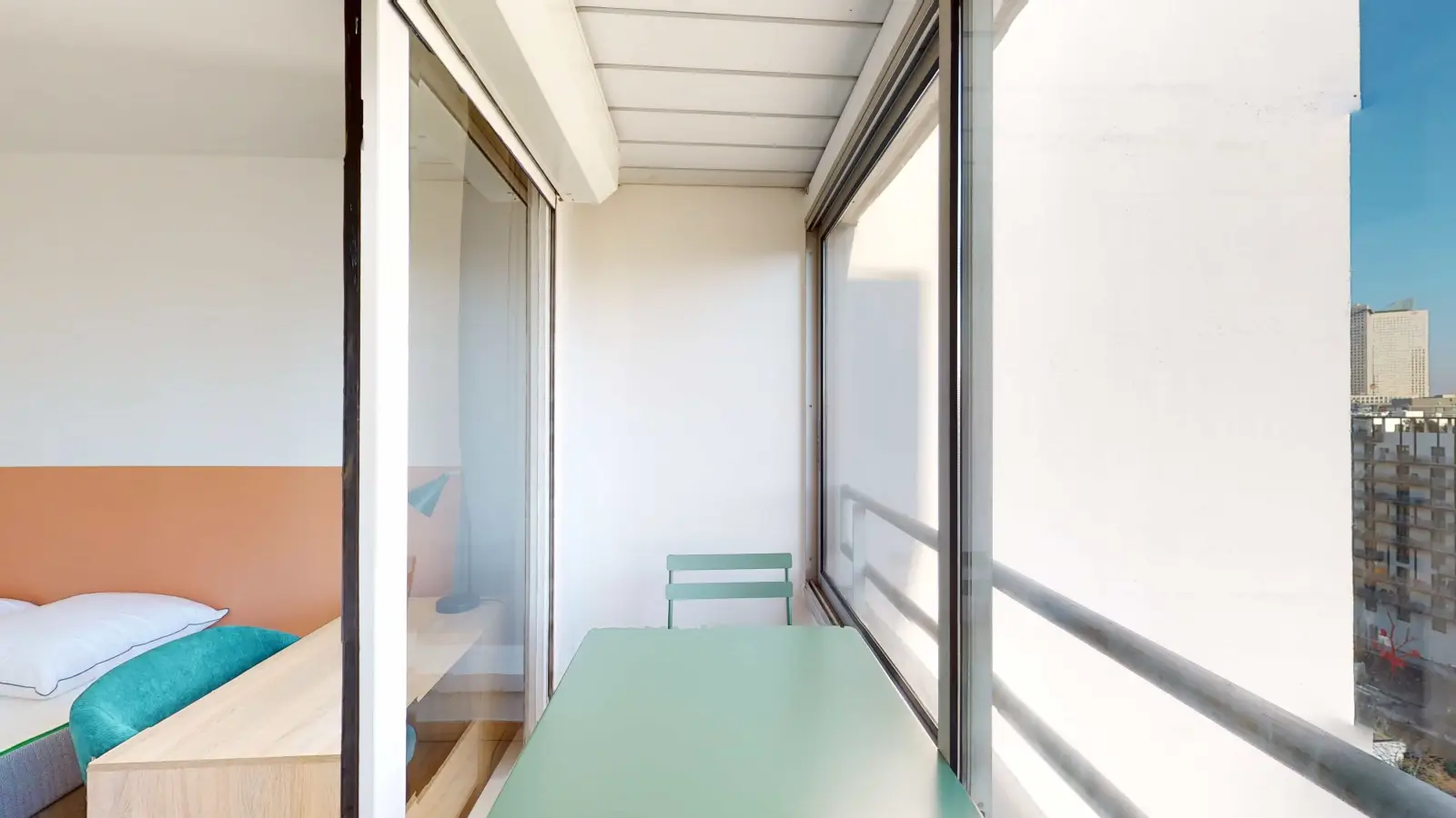 Chambre Esplanade Charles de Gaulle à Nanterre