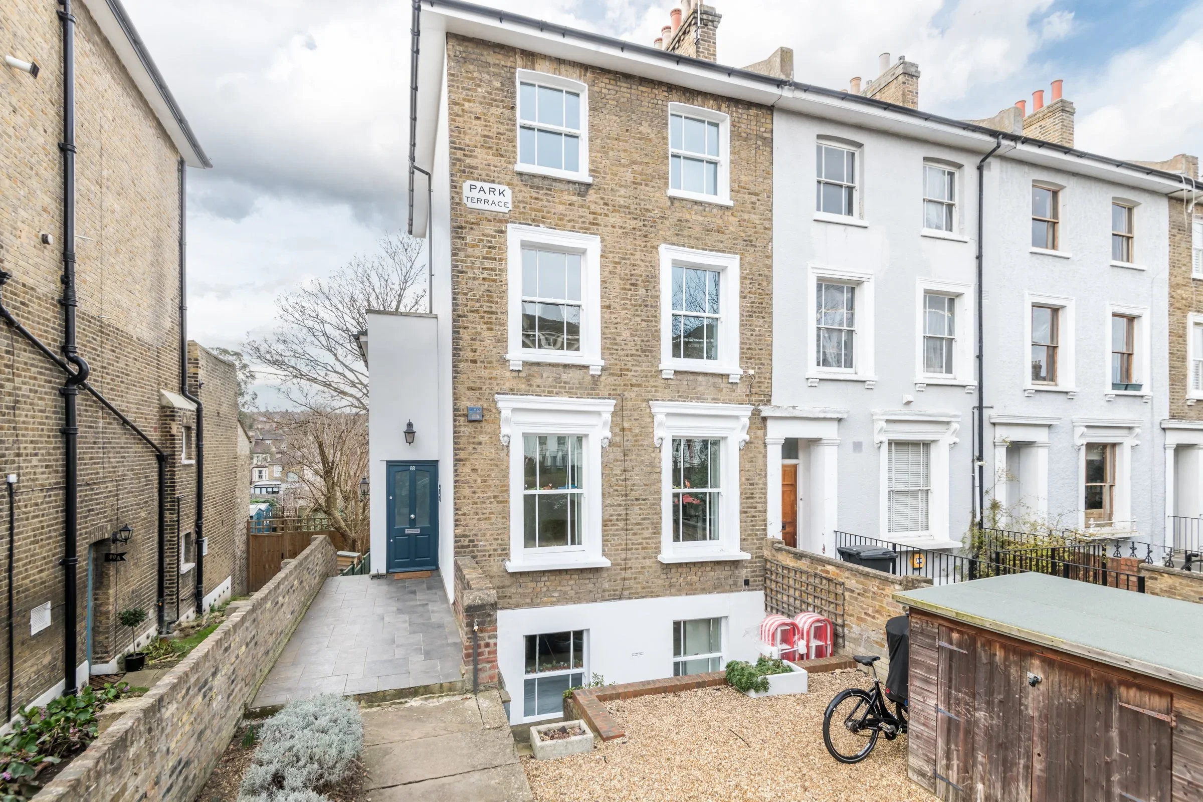 House Upper Brockley Road in London