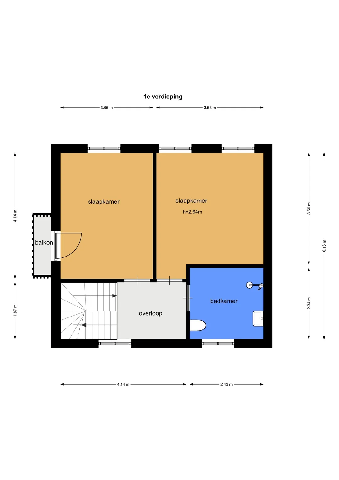 Appartement Wilhelminaplantsoen 1 in Bussum
