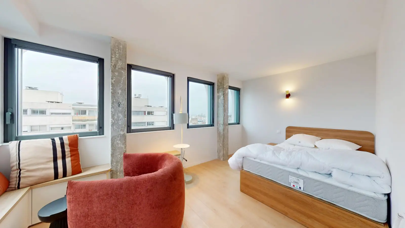 Chambre Rue Robert Fleury à Paris