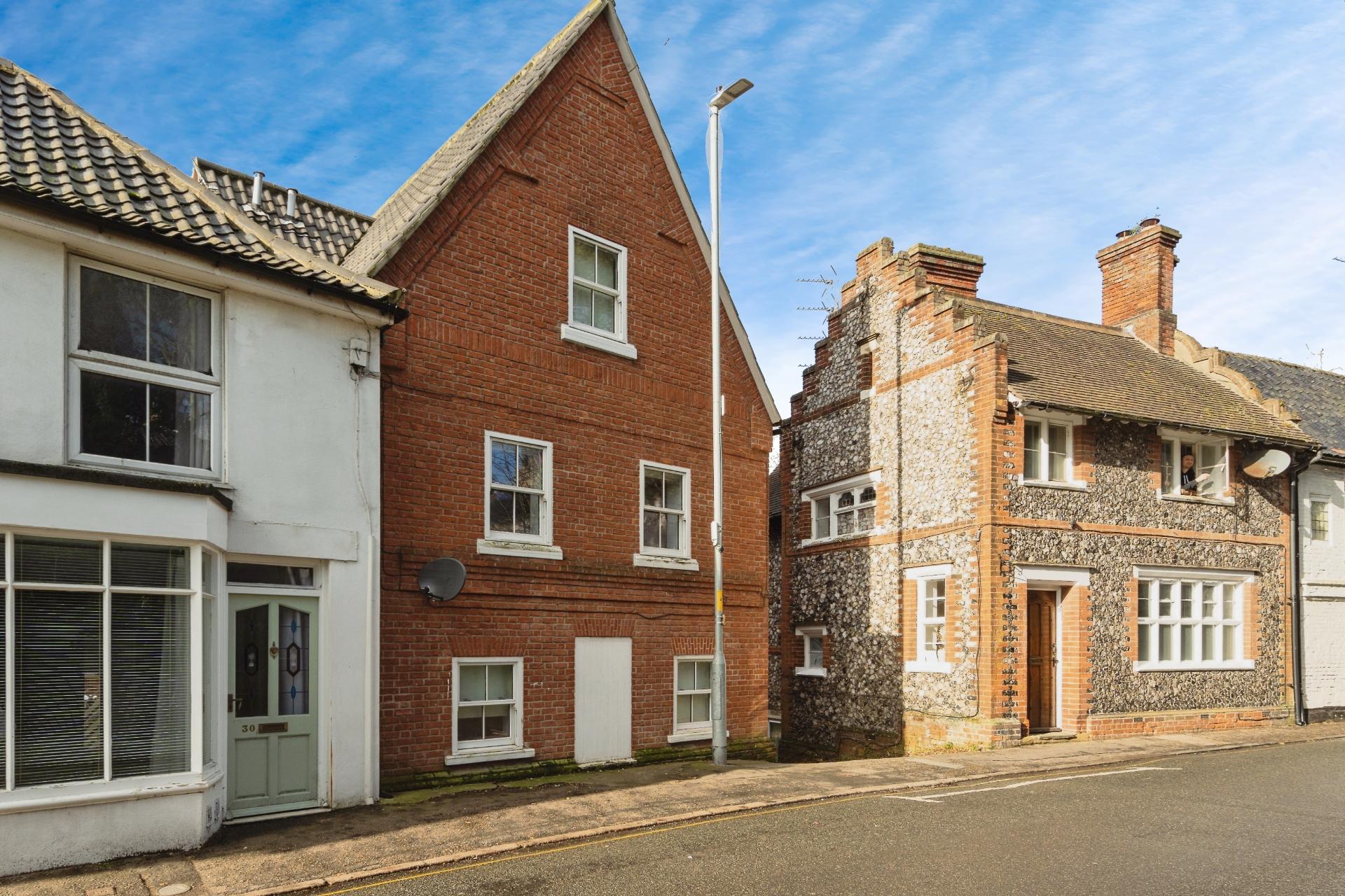 Flat Kings Arms Street in North Norfolk
