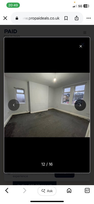 Flat Duckworth Lane in Bradford