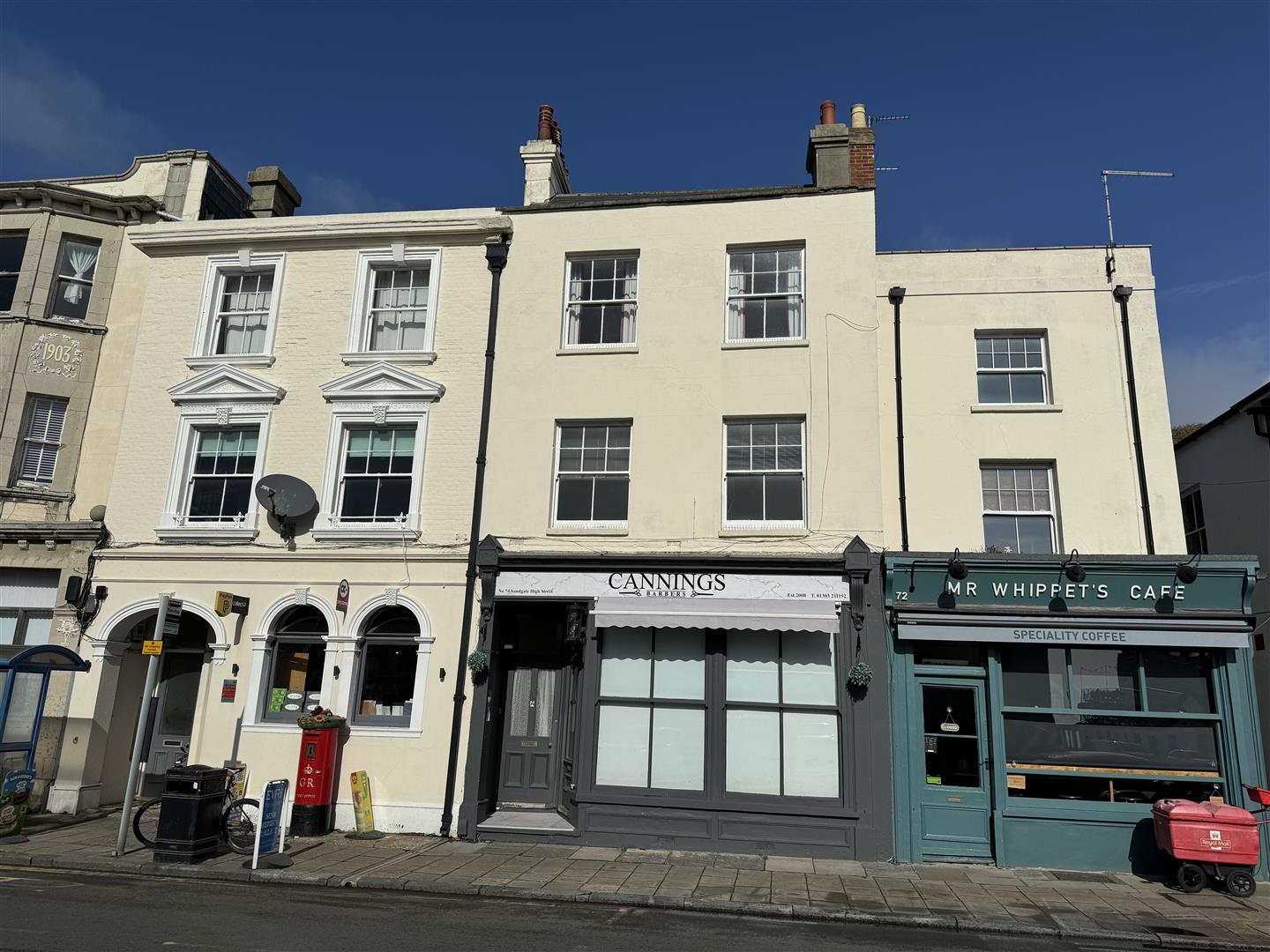 House Sandgate High Street in Folkestone and Hythe District