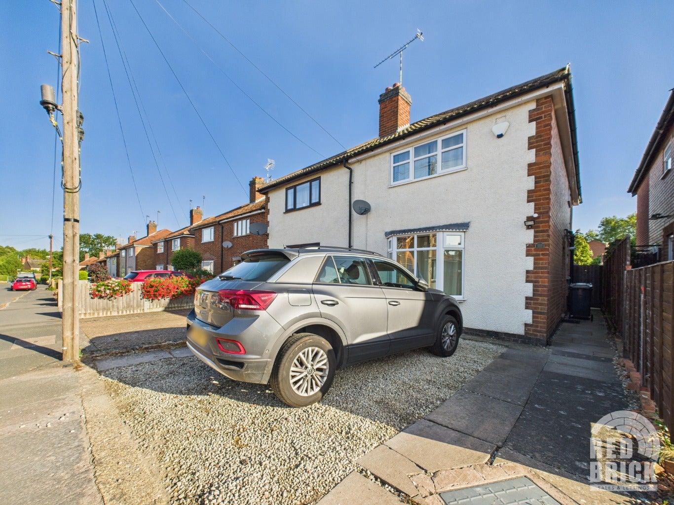 House Tower Road in Rugby