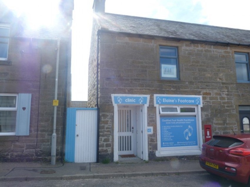 Flat Harbour Street in Hopeman