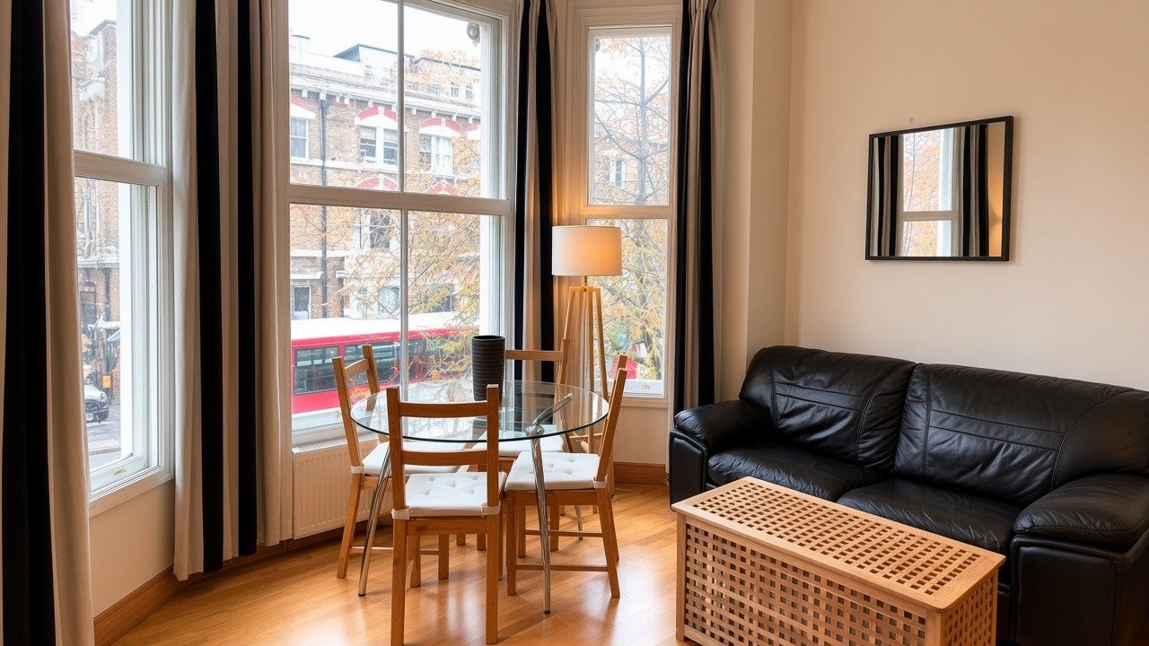 Flat Holland Road in Greater London