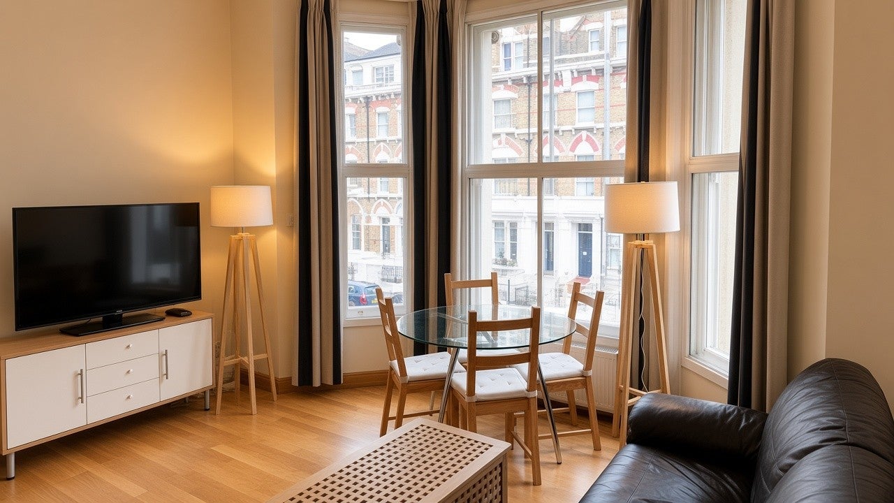 Flat Holland Road in Greater London
