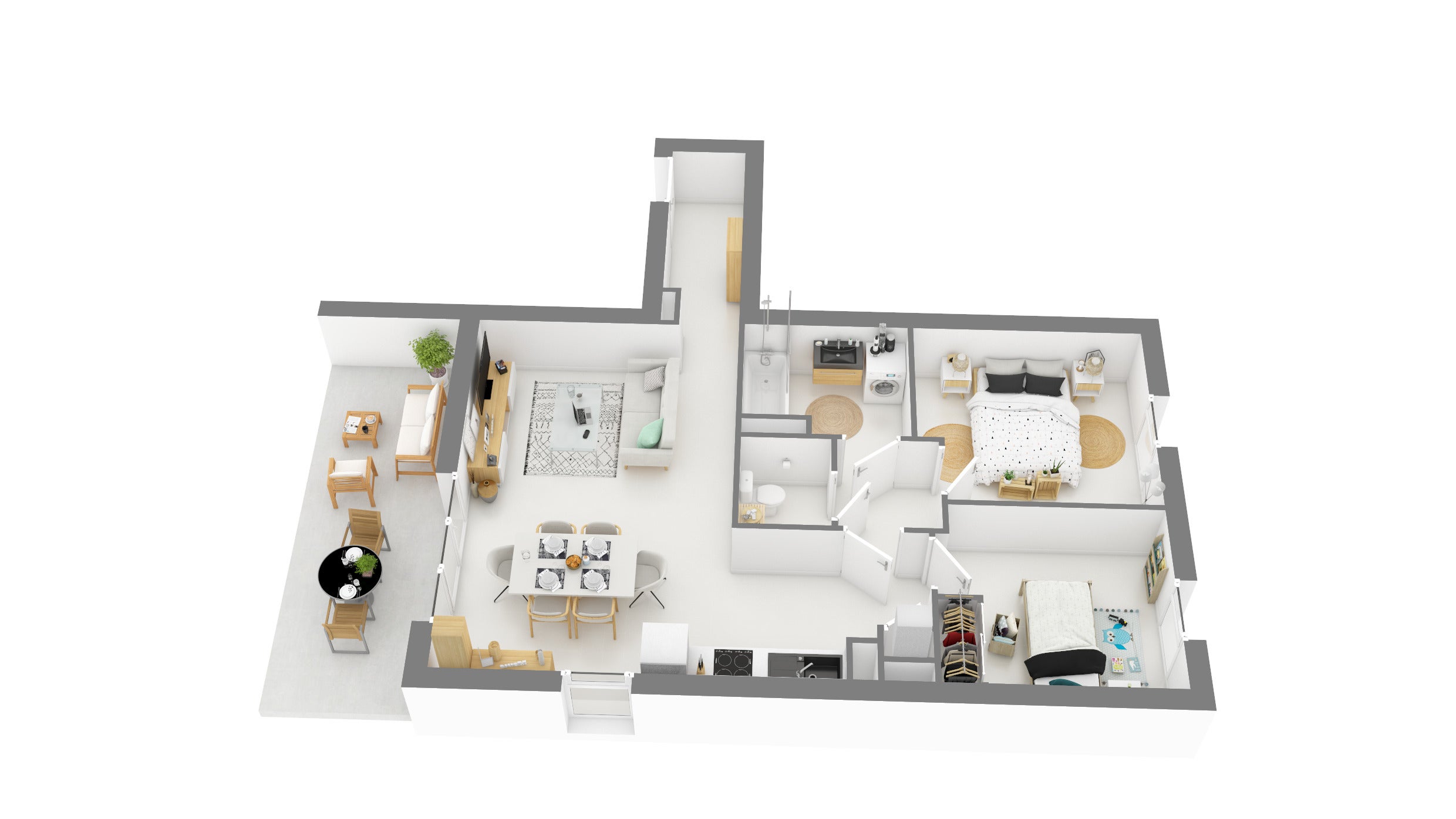 Flat Rue Raimu in Bouc-Bel-Air