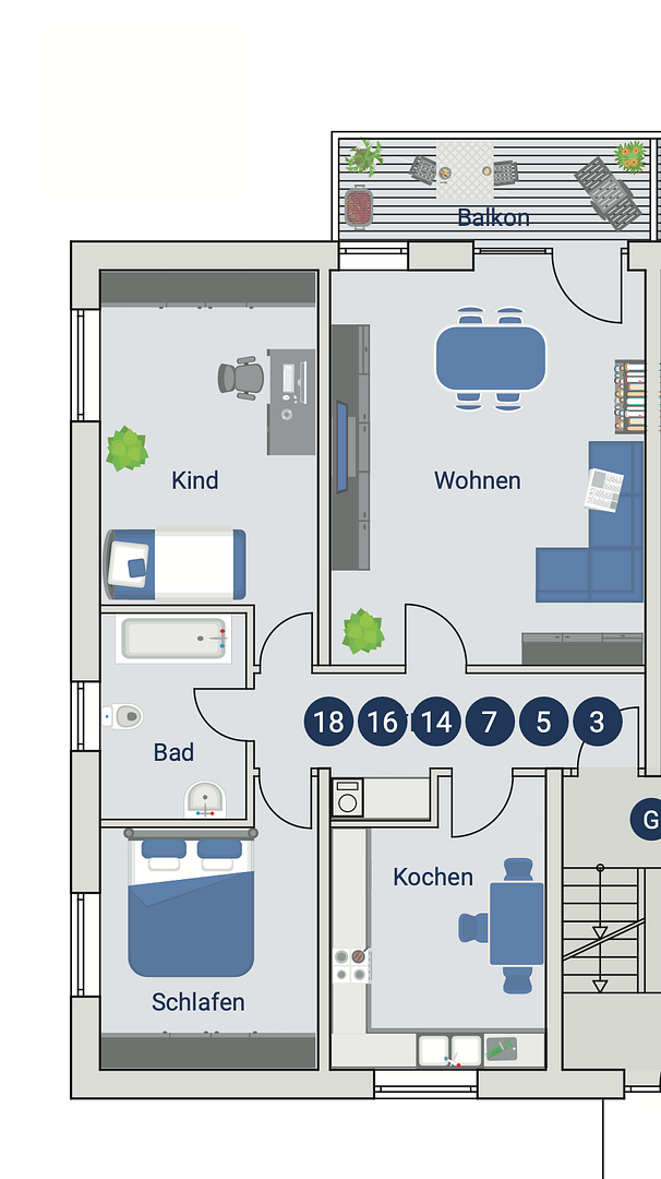 Wohnung Holzstraße in Burg