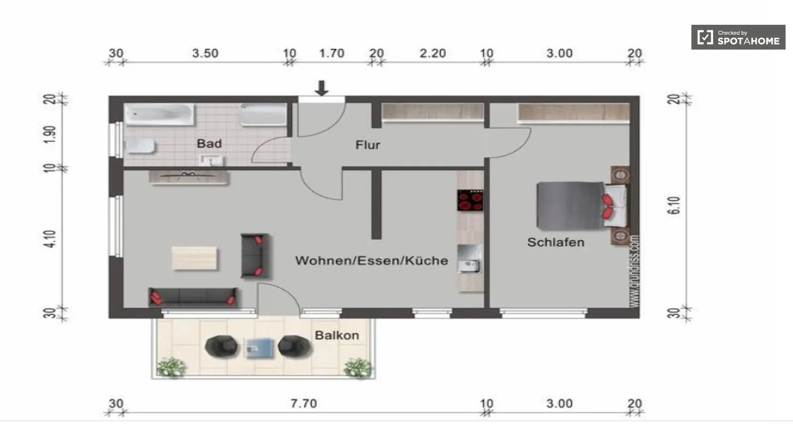 Wohnung Martinshöhe in Leipzig