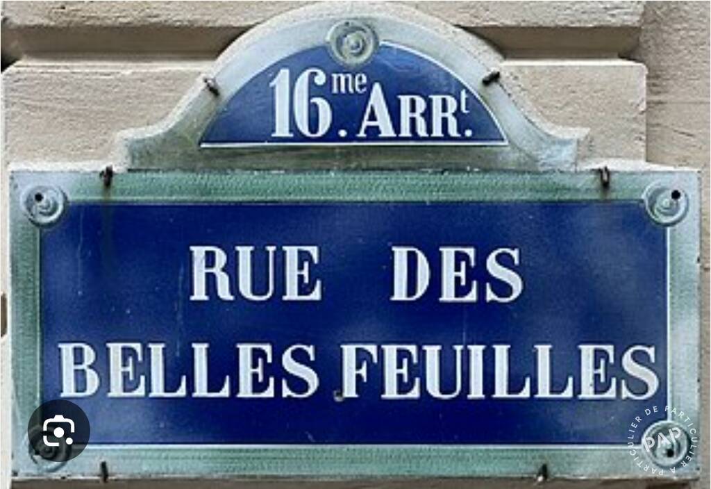Room Rue des Belles Feuilles in Paris