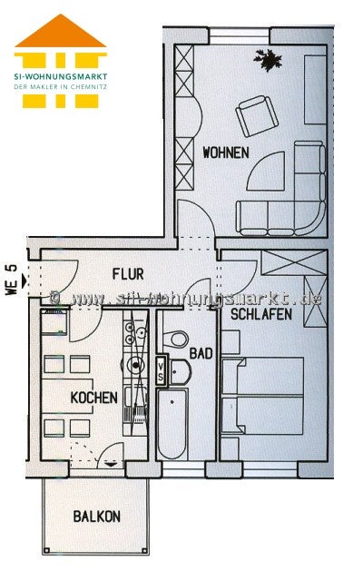 Wohnung Heimgarten in Chemnitz