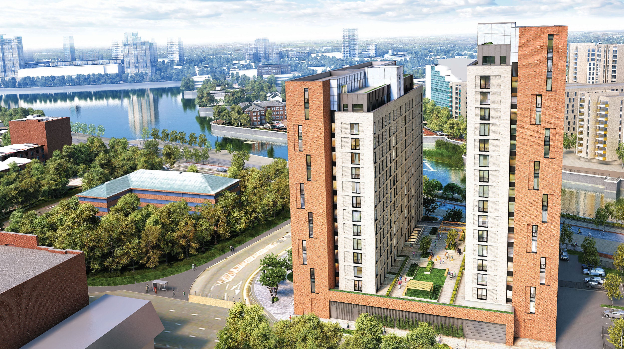Flat Wharf End in Trafford