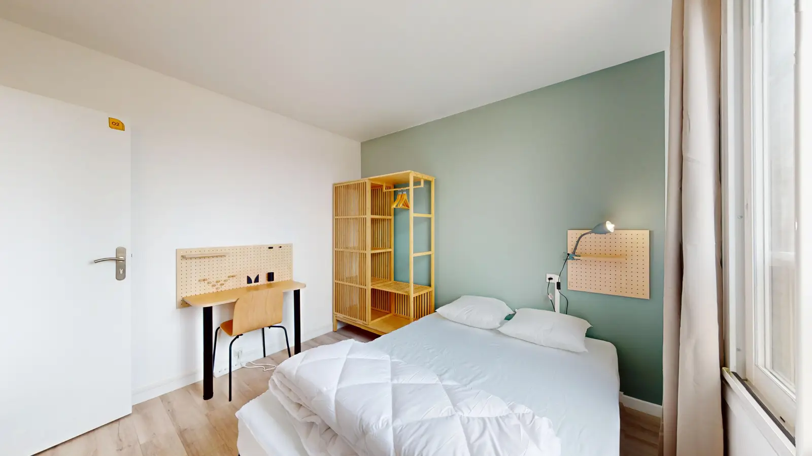 Chambre Rue Robert Lavergne à Asnières-sur-Seine