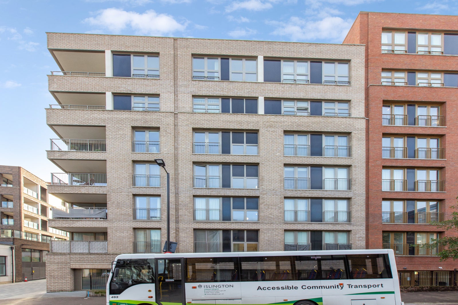 Flat Market Road in Greater London