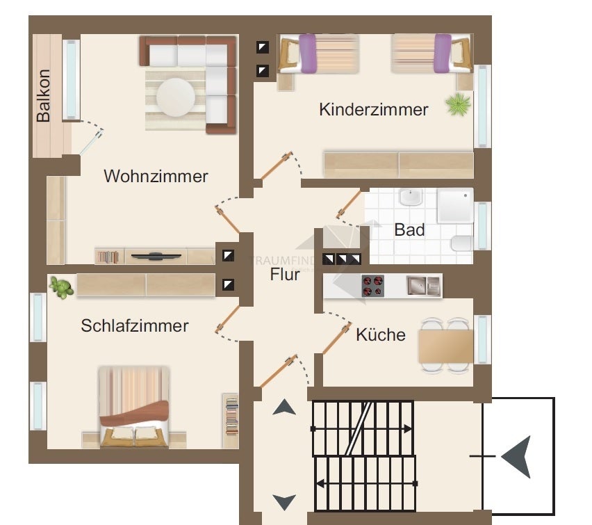 Wohnung Vettersstraße in Chemnitz