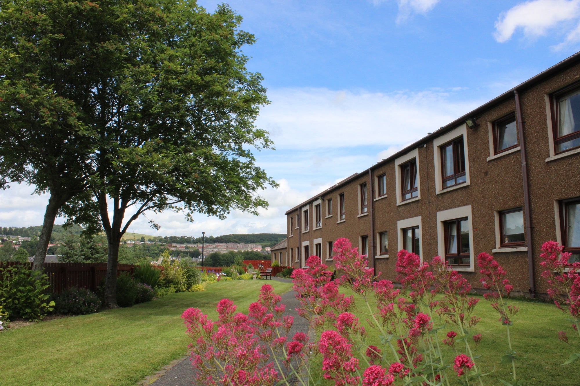 Flat Linden Crescent in Hawick