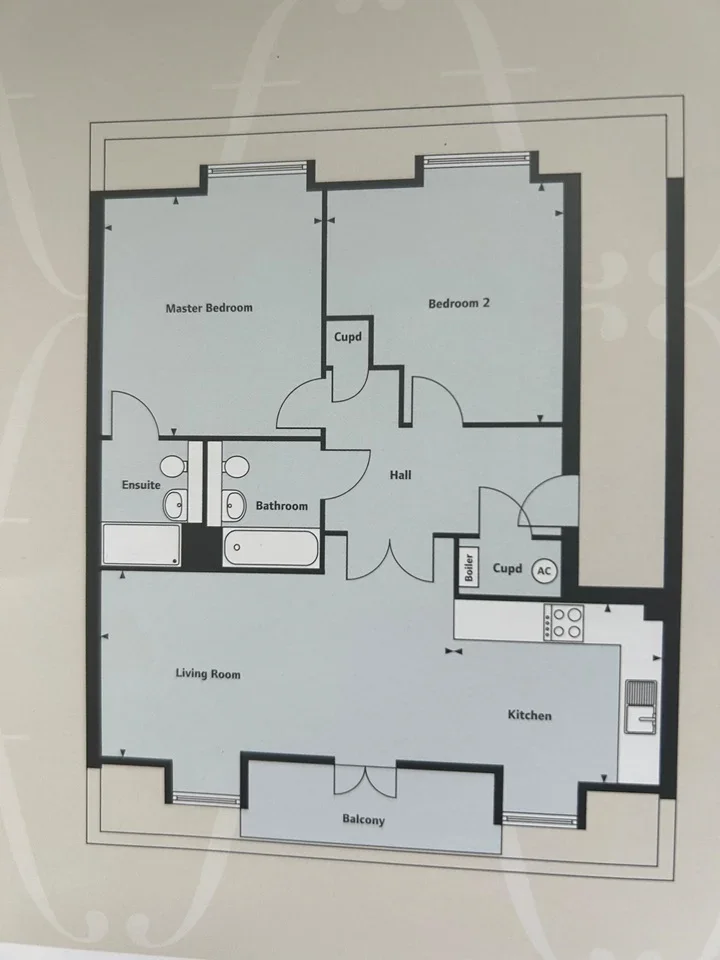 Flat Lendy Place in Borough of Spelthorne